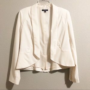 Apt 9 Women’s Long Sleeve Ivory Blazer